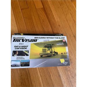 Bell Howell truck car Tac visor sunblocking